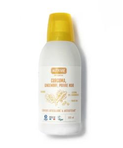 Curcuma, Gingembre & Poivre noir, 500 ml